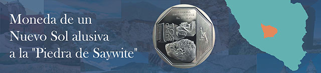 Moneda de Un Nuevo Sol alusiva a la Piedra de Saywite