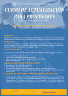 Convocatoria - Curso de Actualización para Profesores