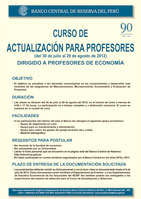 Convocatoria - Curso de Actualización para Profesores