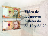 Video de los nuevos billetes de S/. 10 y S/. 20