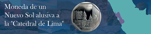 Moneda de Un Nuevo Sol alusiva a la Catedral de Lima