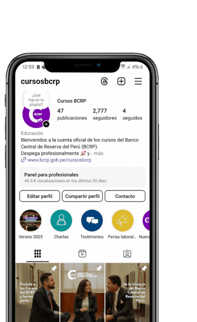 Cursos del BCRP
