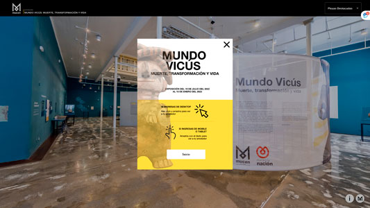 Recorrido virtual - Mundo Vicus