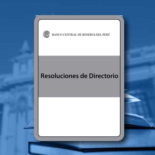 Resoluciones de Directorio