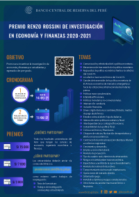 Premio Renzo Rossini de Investigación en Economía y Finanzas 2020-2021
