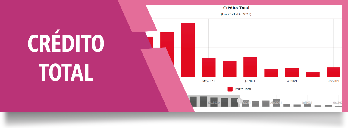 Crédito al sector privado total (variaciones porcentuales)