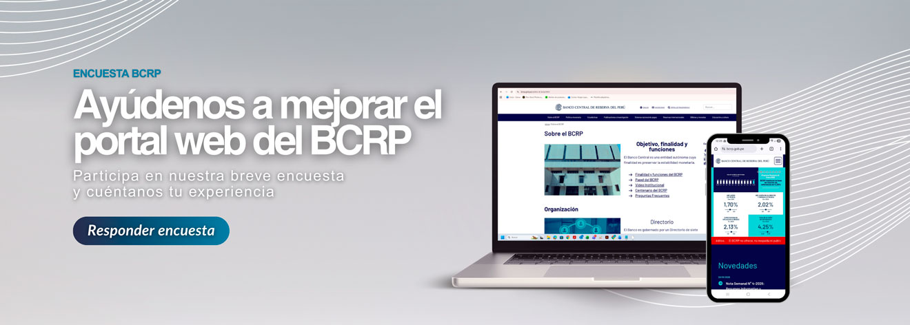 Encuesta web BCRP
