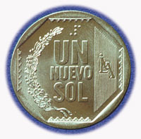 Moneda con código Braille