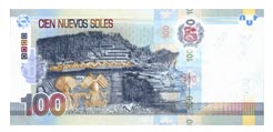 Nuevos Billetes de S/. 100 reverso