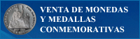 Venta de monedas y medallas