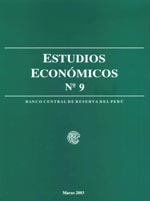 Revista de Estudios Económicos N° 9