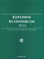 Revista de Estudios Económicos N° 10