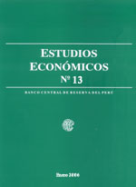 Revista de Estudios Económicos N° 11