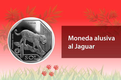 Moneda alusiva al Jaguar